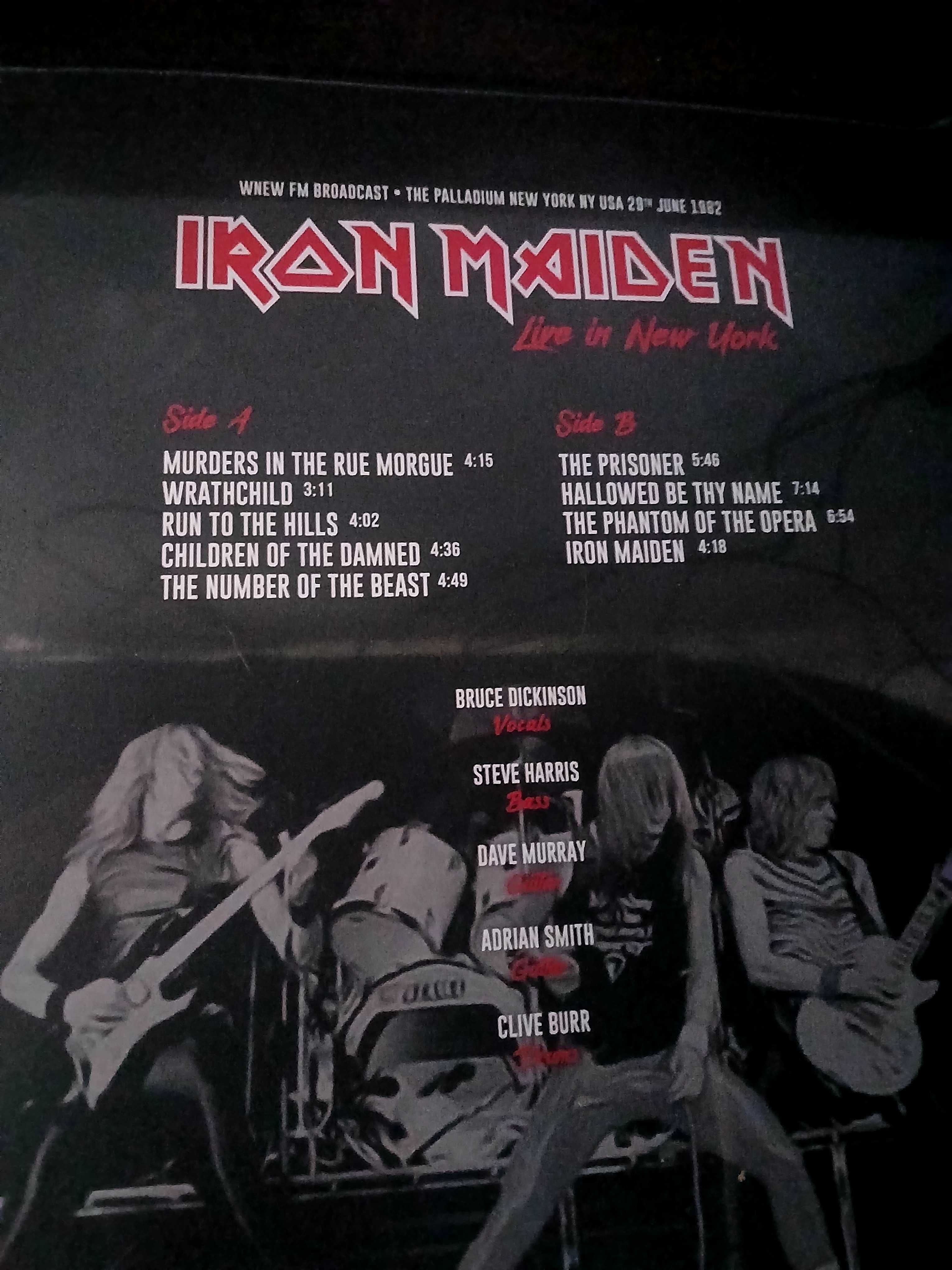 IRON MAIDEN  - Bootleg / Unofficial / Vinil /Novo