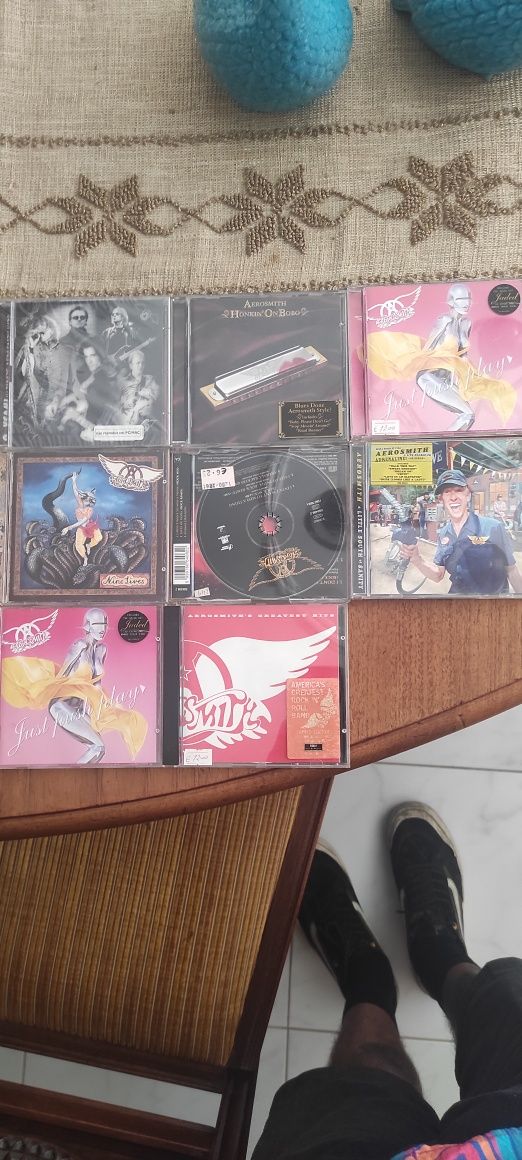 Vários CDs Aerosmith