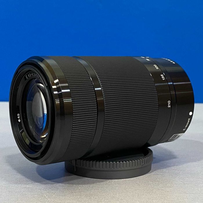 Sony E 55-210mm f/4.5-6.3 OSS - NOVA - 3 ANOS DE GARANTIA