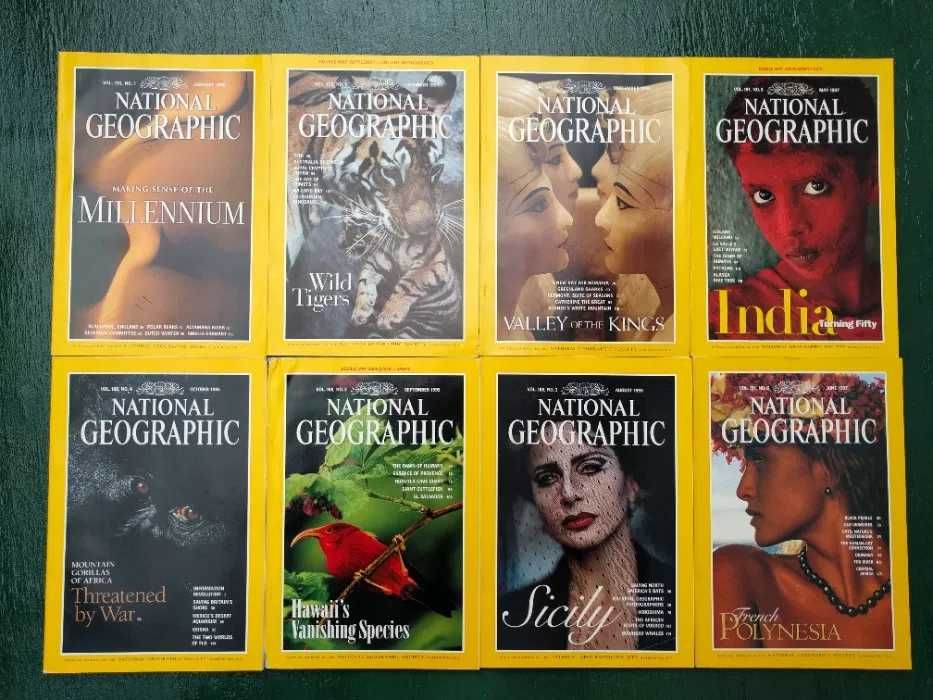 Revistas National Geographic USA 1994 a 2000