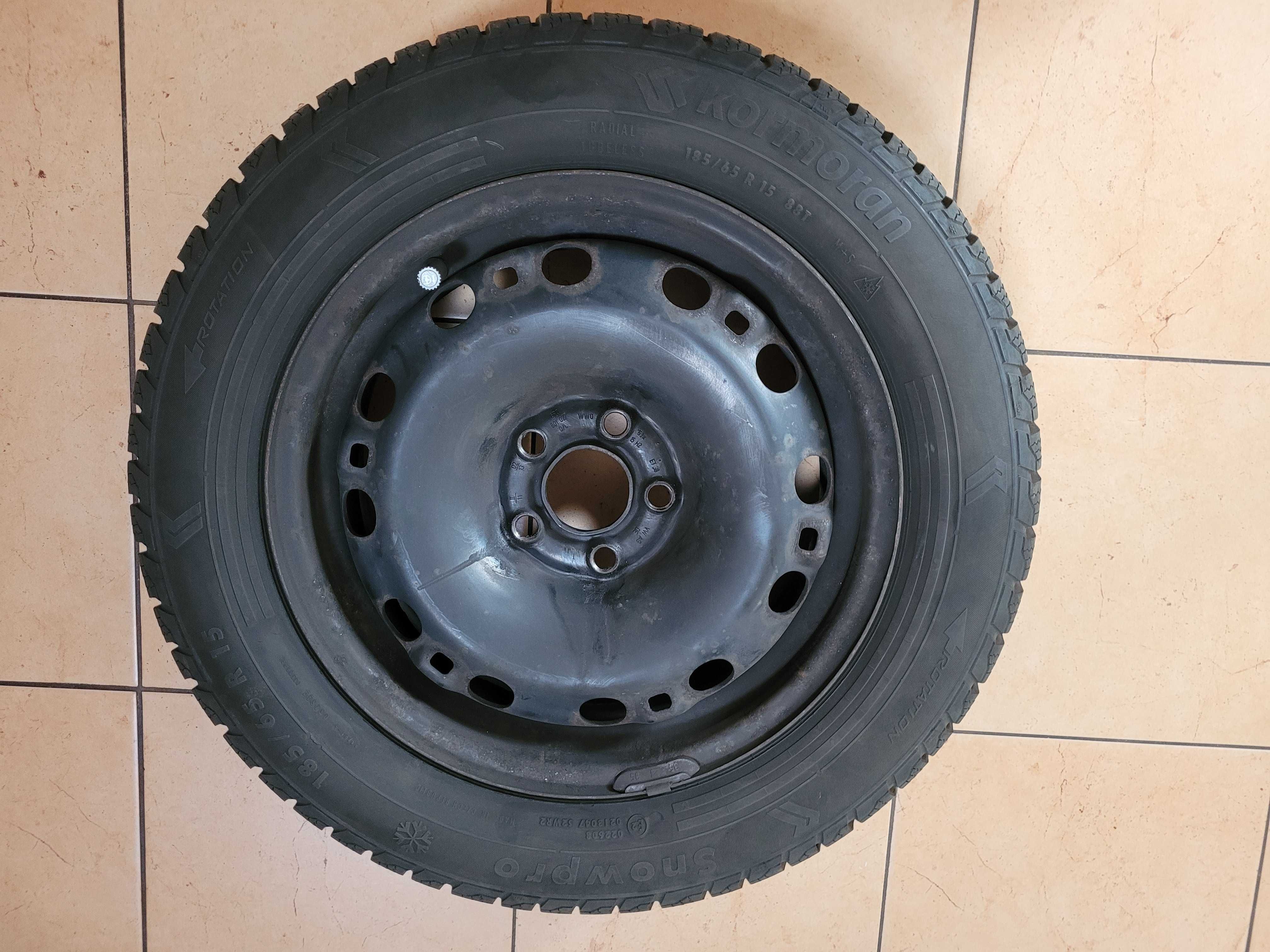 Koła z oponami Kormoran Snowpro 185/65 r15 T88 komplet 4 szt.