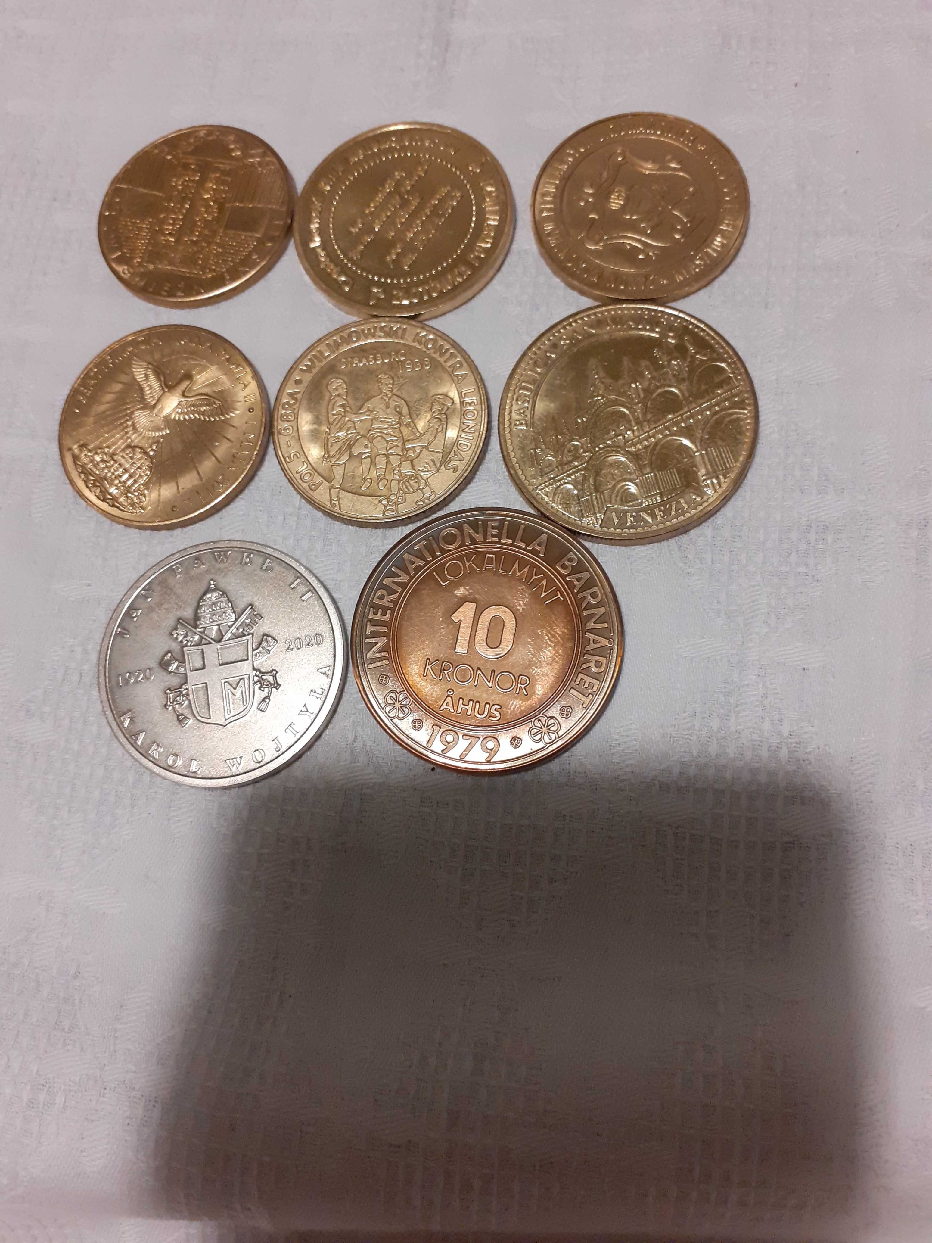 Dukaty miejskie monety zastępcze komplet