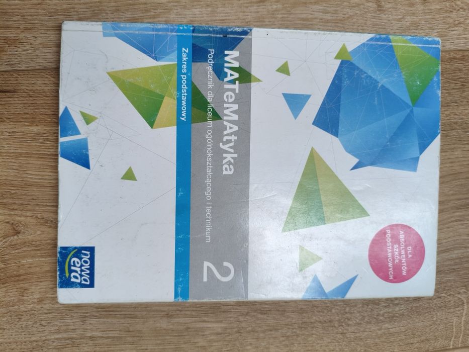 Podręcznik do matematyki do 2 lo nowa era