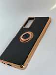 Samsung S20FE Obudowa Etui Case Czarno-Złoty kod 825