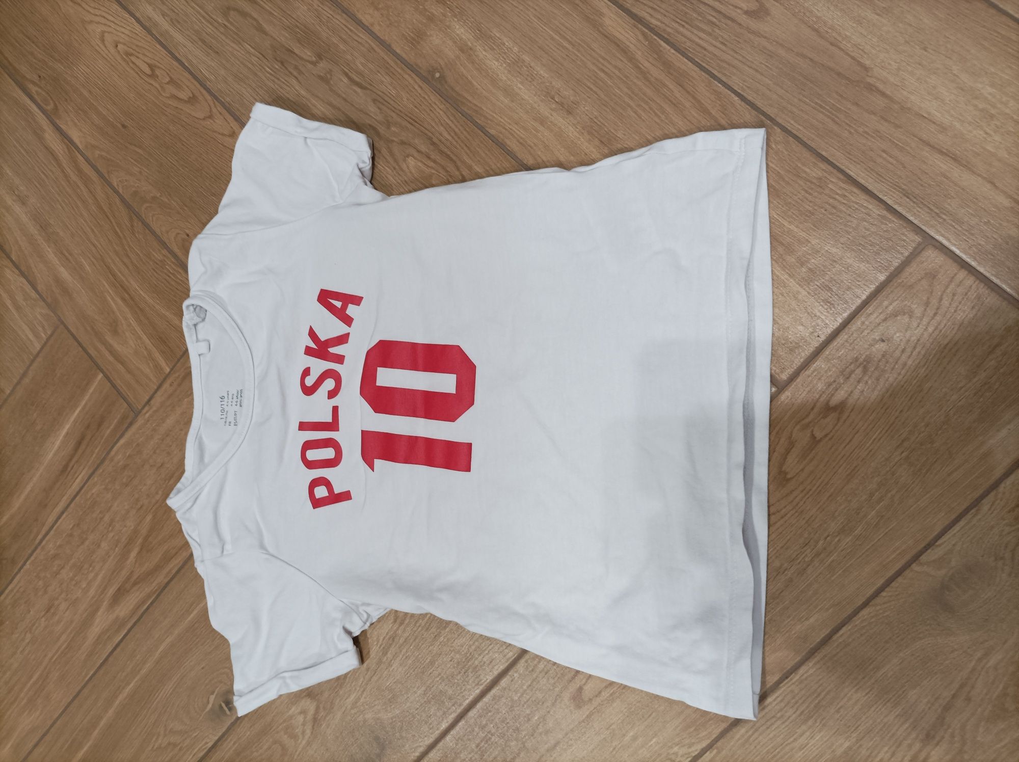 LUPILU r. 110 - 116 zestaw 2 x bluzeczka, piżamka, 2 x t-shirt