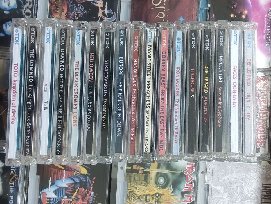 Mini disc TDK , Sony , Maxell,