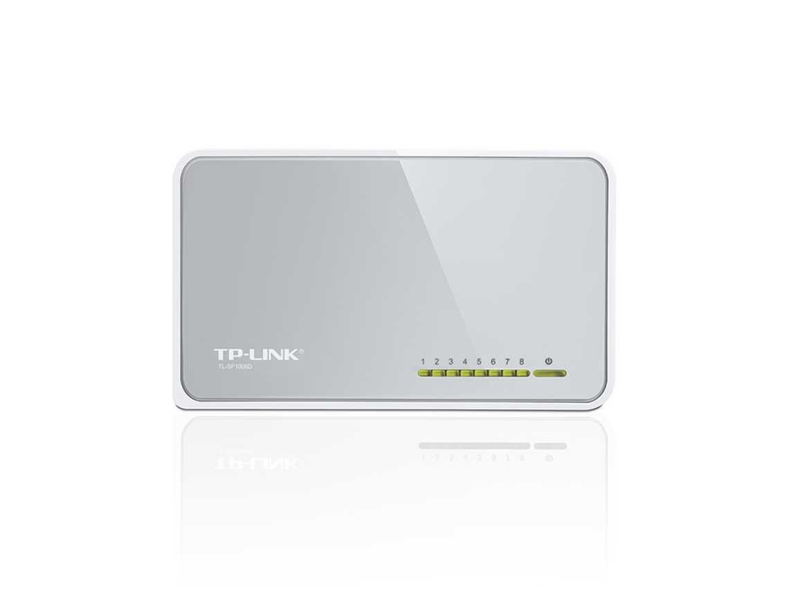 Switch TP-LINK TL-SF1008D (8 Portas Fast Ethernet-100 Mbps