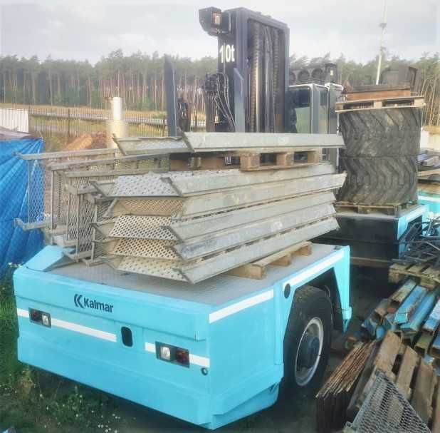 Wózek widłowy -Sztaplarka * KALMAR DSA 100 boczny 10 t.  import Sweden