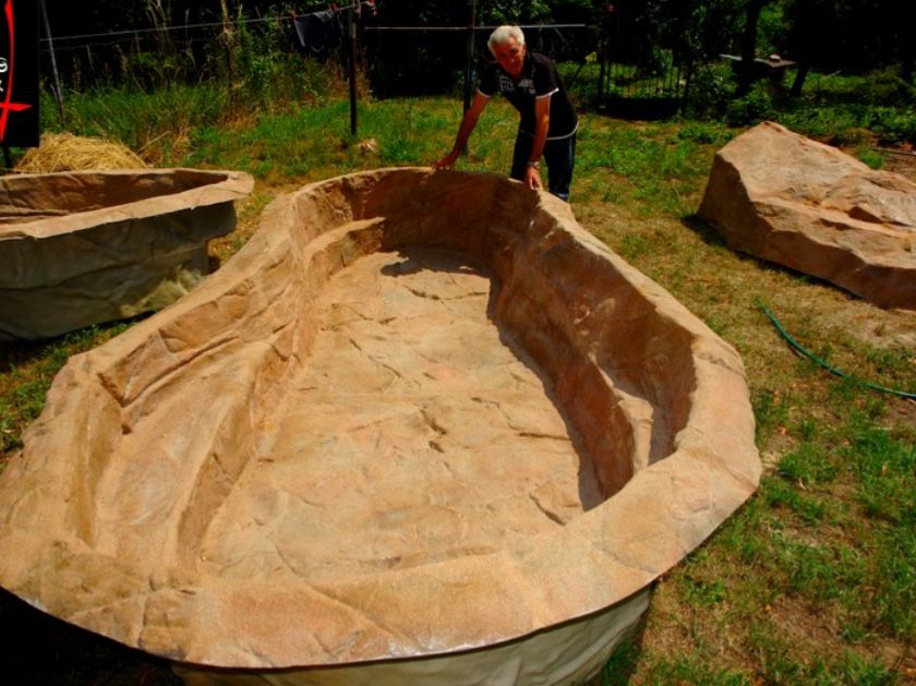 Oczko wodne 3300 litrów - skalny staw