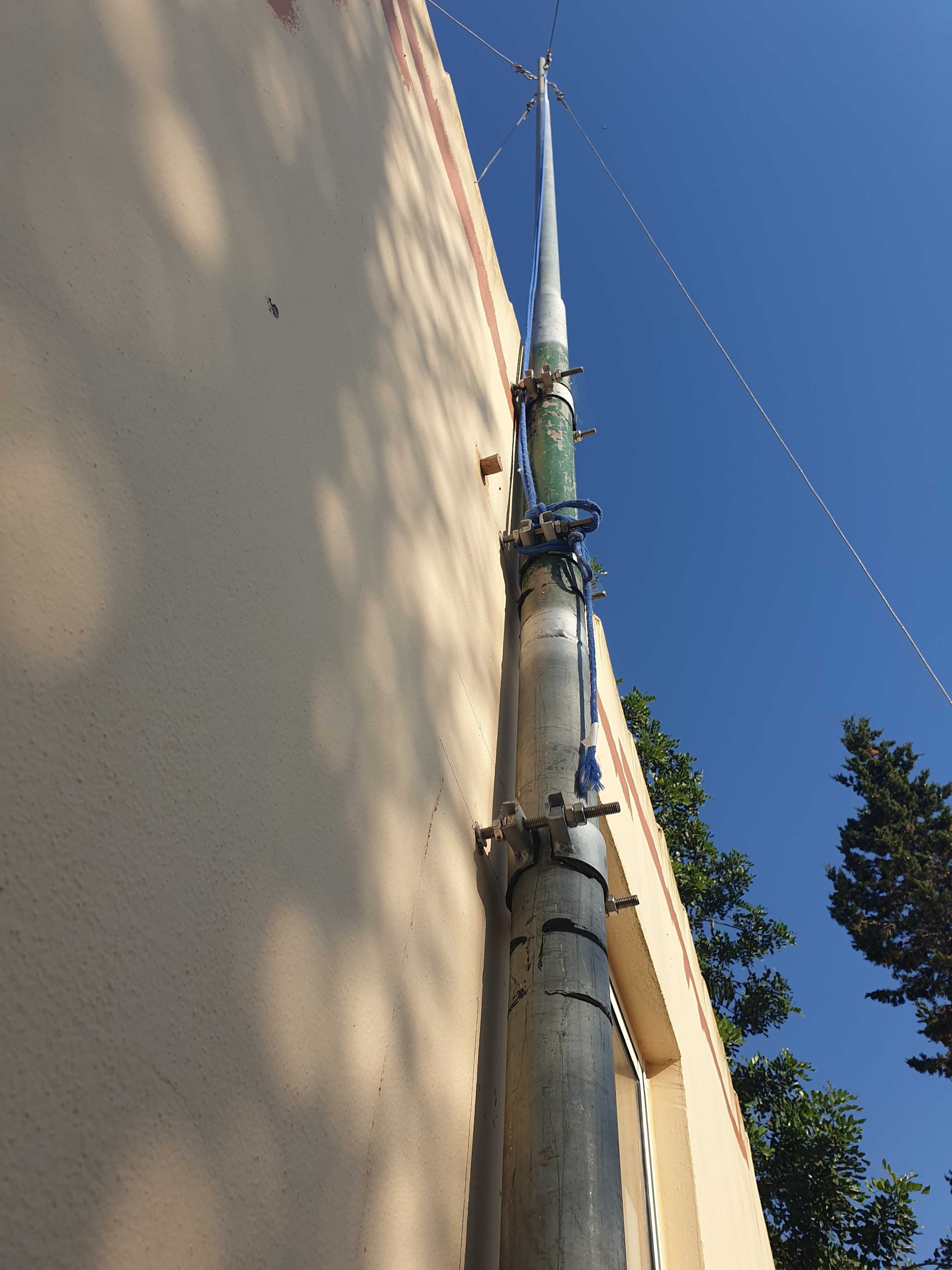 Poste Torre para gerador eólico