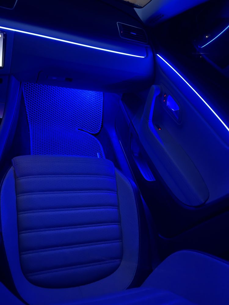 Подсветка салона Ambient light 64 цвета,управление с телефона