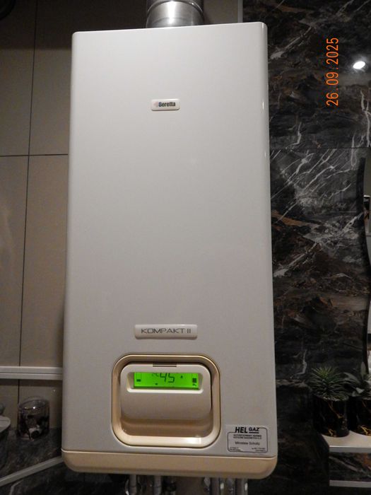 Piec gazowy dwufunkcyjny Beretta Kompakt II 15/24i