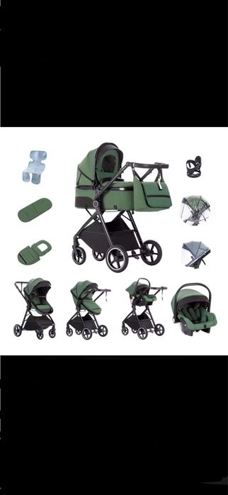 Wozek dzieciecy 3w1 nowy