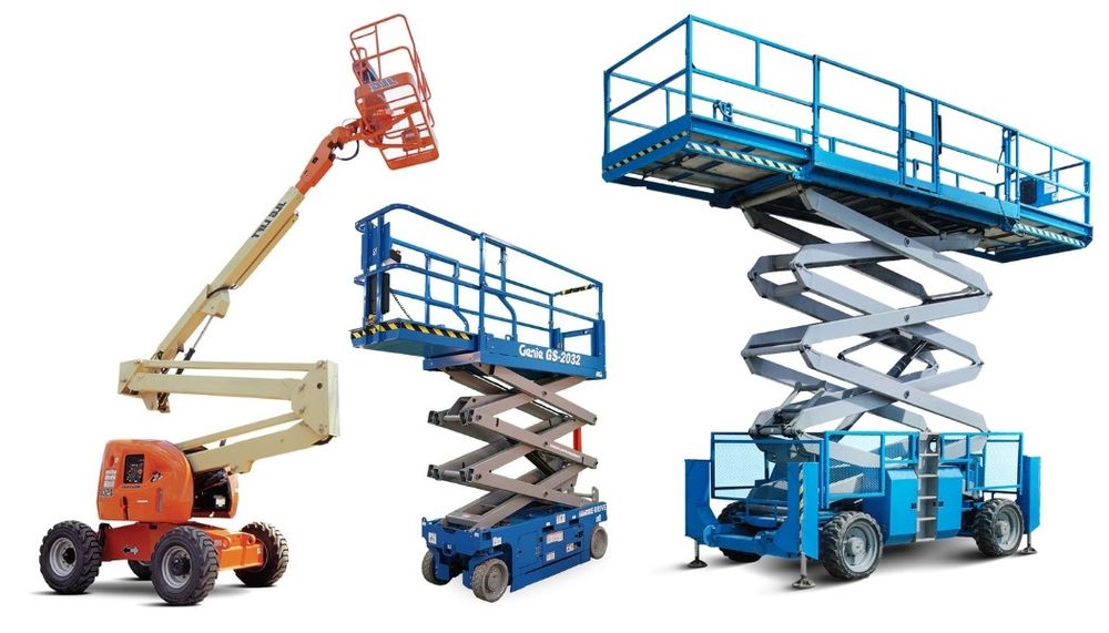 ZWYŻKA podnośnik nożycowy koszowy wynajem podest ruchomy Mielec