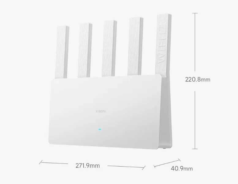 Роутер Xiaomi BE5000 Wi-fi 7 | 2.4/5GHz | 5011 Мб/с |