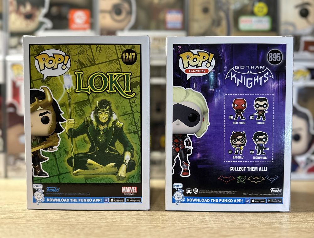 Funko Pop Batman Loki Фанко Поп Харли Квин 895 Бэтмен Локи 1247