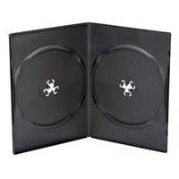 Pudełko Cd Dvd 2 Płyty Slim 7Mm Czarne