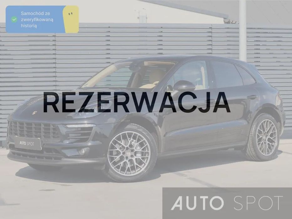 Porsche Macan PDK, LED PDLS, PASM, Kamera, Podgrzewane Fotele, Salon PL