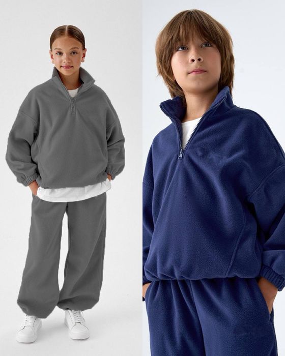 Флісовий дитячий спортивний костюм