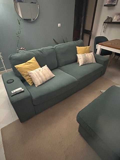 Sofá Ikea Kivik 3 lugares