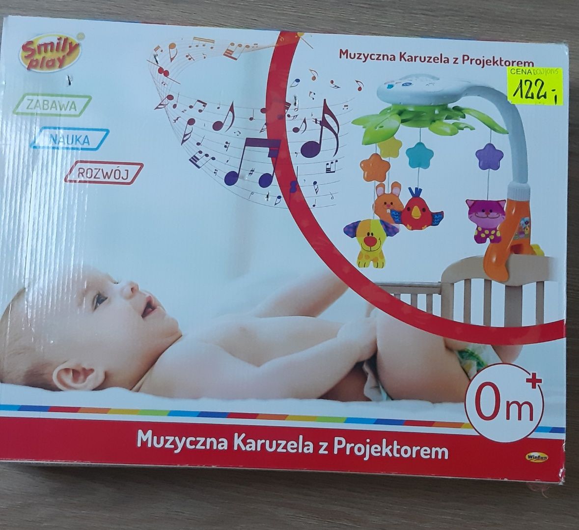 Muzyczna karuzela z projektorem