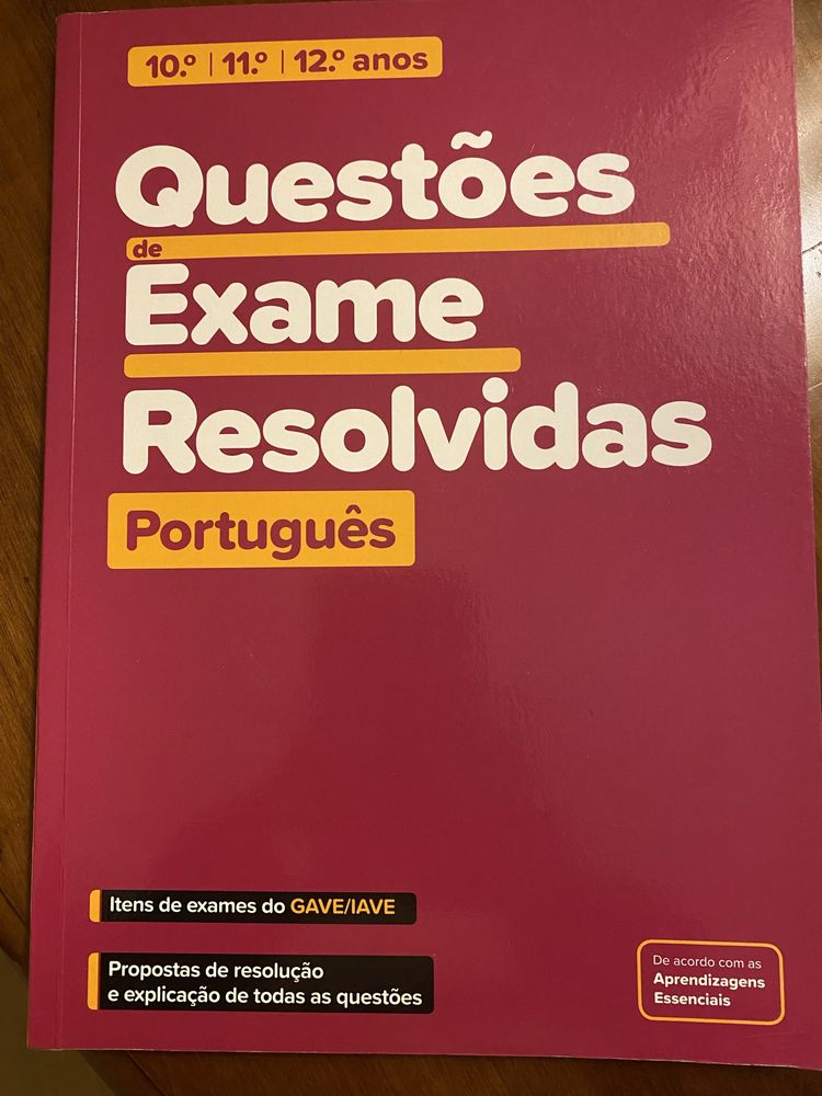 Questoes Exames Portugues Secundario