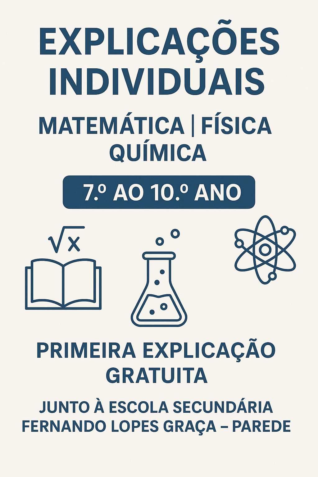 Explicações Individuais – Matemática | Física | Química