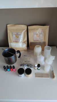 Kit completo para fazer velas