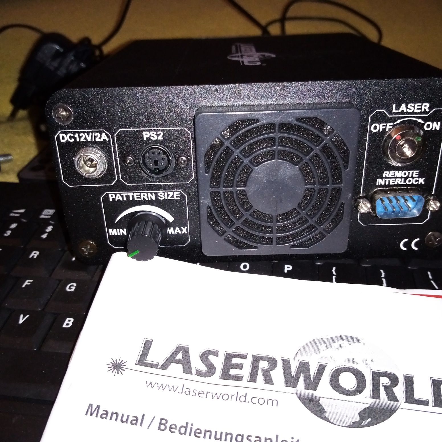 LaserWorld EL-200KeyTex z klawiaturą