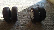 Jantes 15 5*100 com pneus.