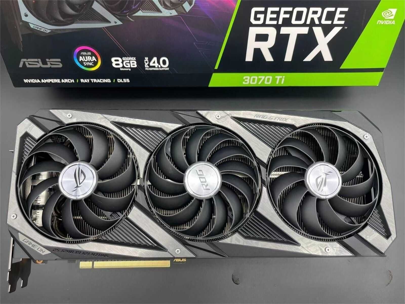 Відеокарта RTX 3070 Asus Strix 8GB NO LHR Гарантія 3 міс