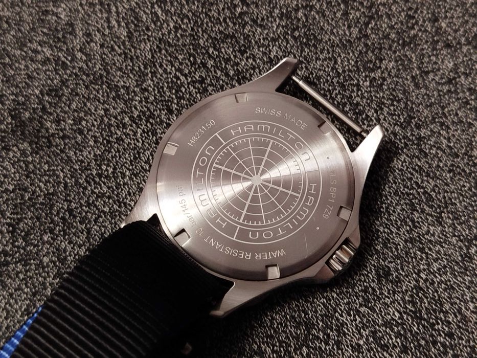 б.в. Hamilton Navy Scuba H82315931 Swiss made механіка годинник