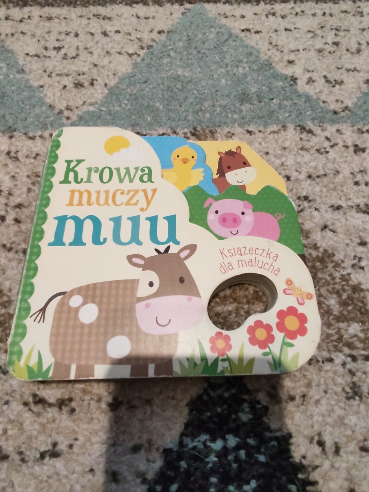 Książeczka obserwacyjna + krowa muczy