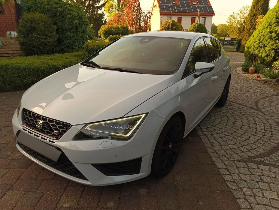 Seat Leon Cupra 265*Zadbany*Niski przebieg*ACC*DCC*DSG*Seat Sound*Zamiana*