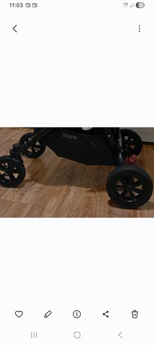 Zestaw 4 kół koło koła do wozka Valco Snap 4 / Sport