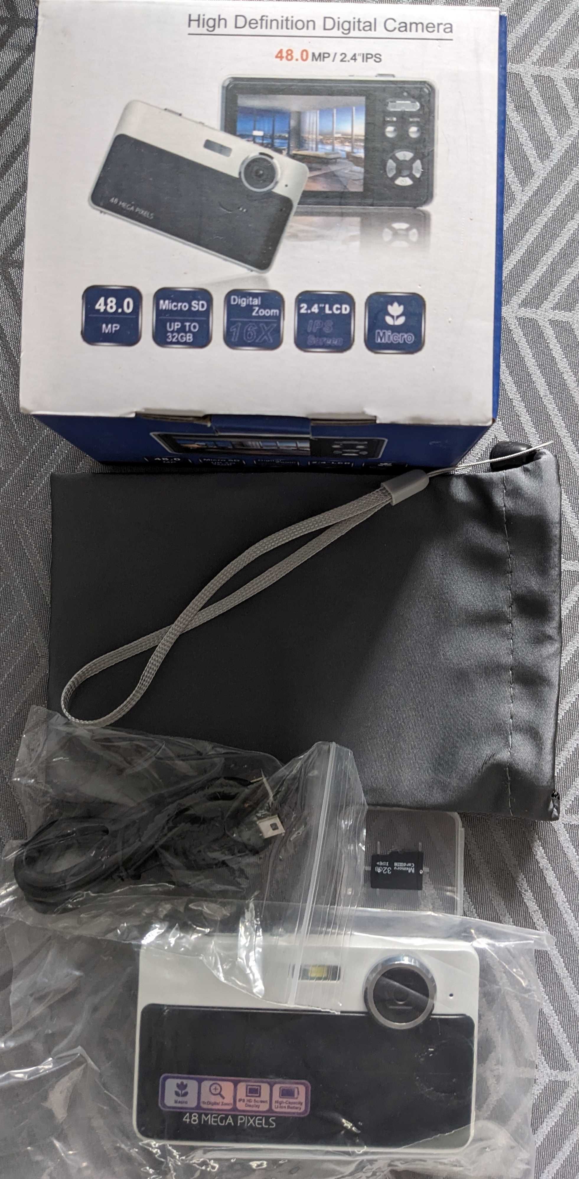 Zabawka dla dzieci, aparat cyfrowy, kamera + karta 32gb