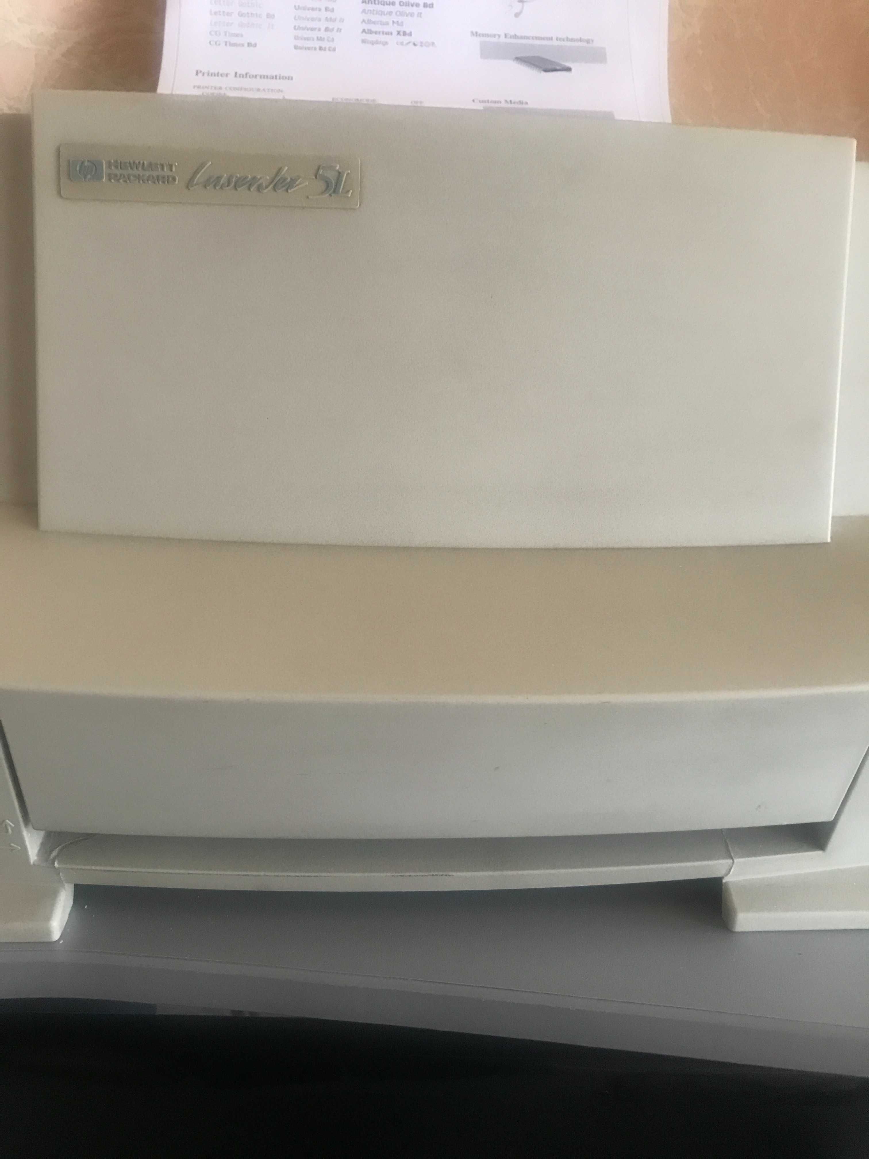 Продам лазерный принтер Hp LaserJet5L  Windows 10 , 7