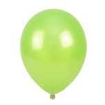 Balony metalizowane jasnozielone 25cm 100szt Arpex oprawa: blister