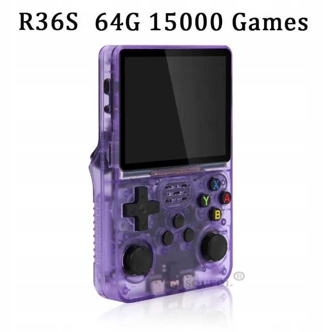 R36S Mini przenośna Retro przenośna konsola do gier 3.5-calowy ttst927