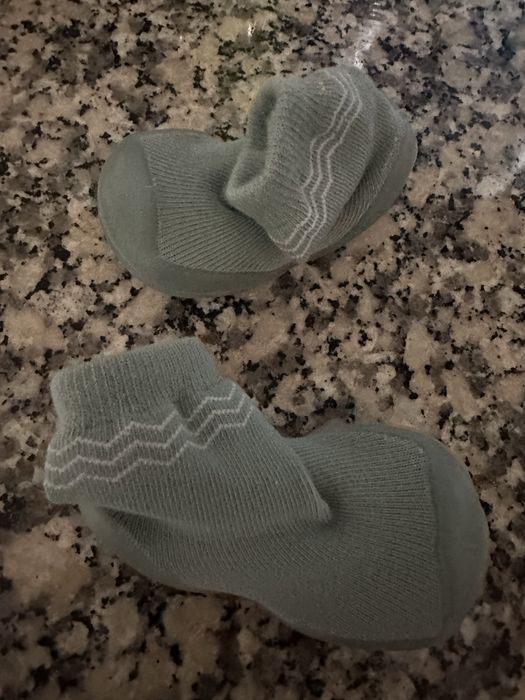Pantufas Bebé cinzentas