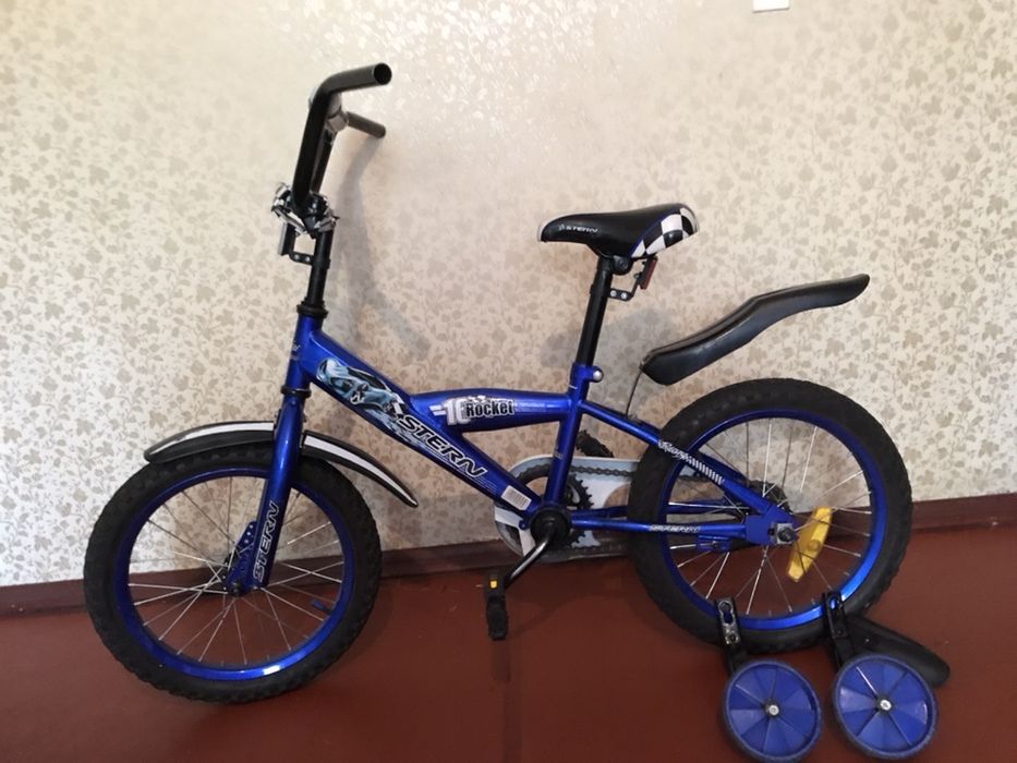детский велосипед для мальчика 16" Stern Rocket