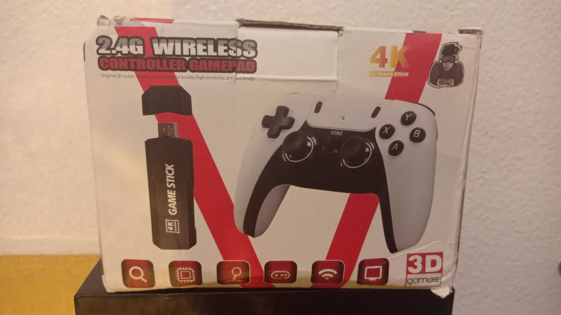 Consola VideoGame sem fio - Game Stick - Nova!!