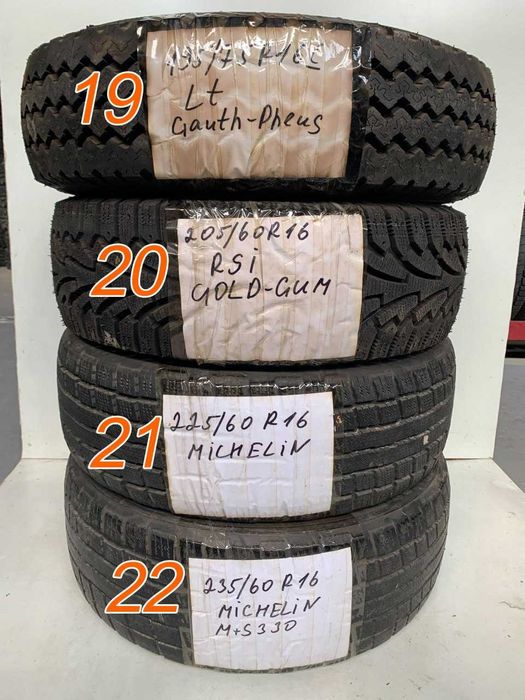 РОЗПРОДАЖ ПО 1 ШТ! Шина вживана 195/60-65 R15, 215/70 15C