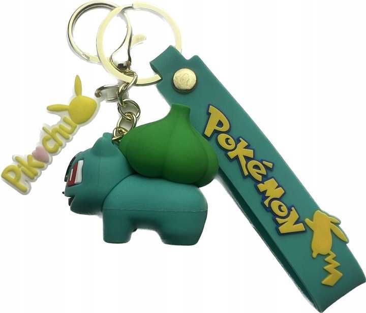 Brelok Do Kluczy Breloczek Zawieszka Pokemon Go Bulbasaur