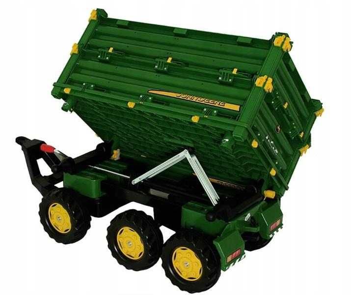 ROLLY TOYS Ogromna Przyczepa JOHN DEERE 3-osie