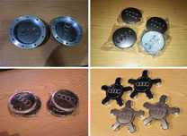 Centros jante roda AUDI | 4 UNIDADES | 60/69/135/146/148 mm | NOVOS