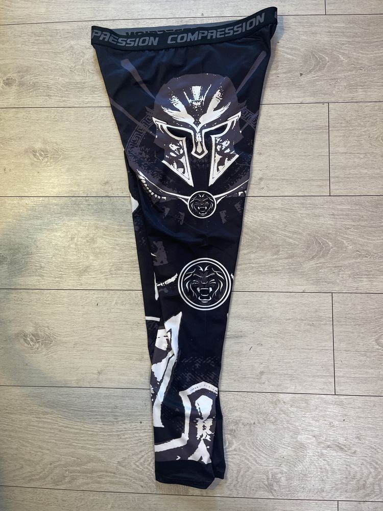 Leginsy kompresyjne MMA kickboxing BJJ brazylijskie Jiujitsu crossfit