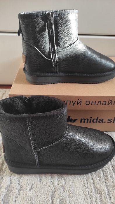 Новые угги. Верх кожаный