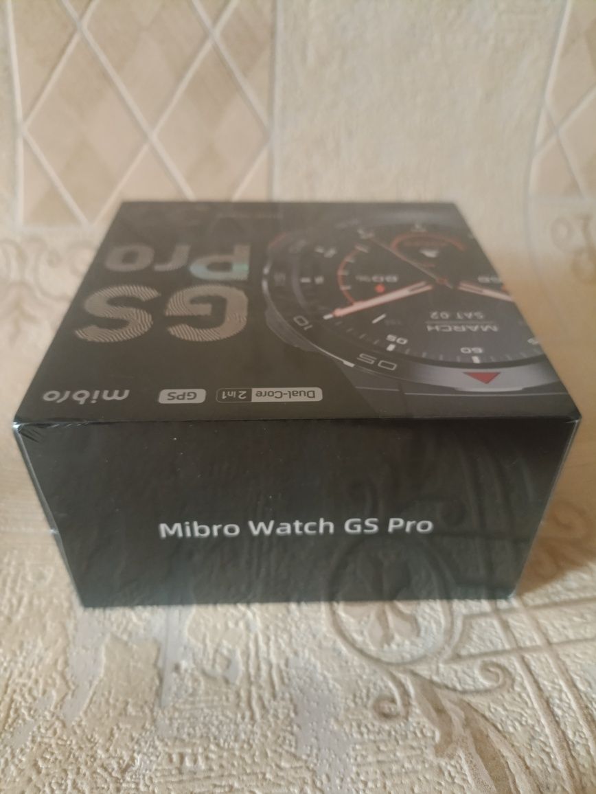 Смарт-часы - Xiaomi Mibro GS Pro/GPS/NFC + 2 Ремешка + Защ. стекло