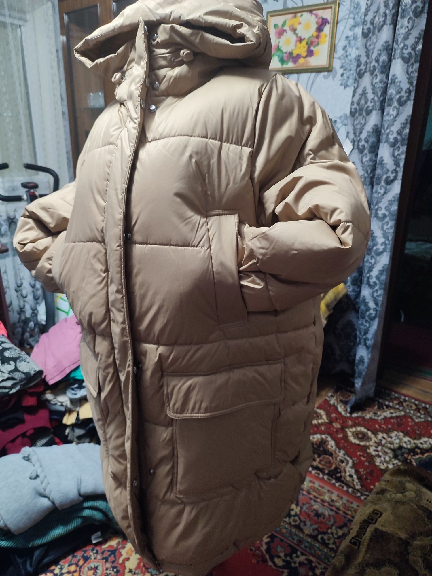 Зимняя куртка большого размера